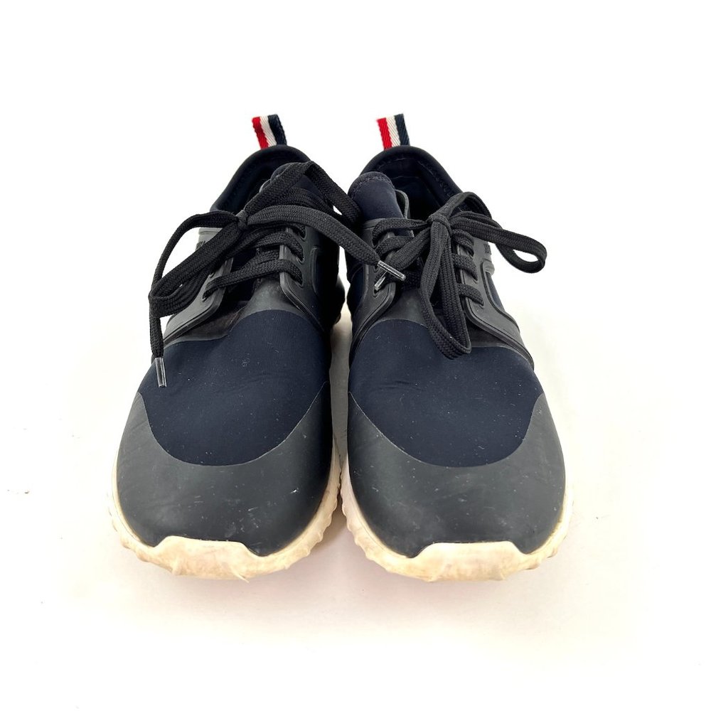 Authentic Moncler Black Neoprene Sneakers 41 10.5US - Picture 4 of 8